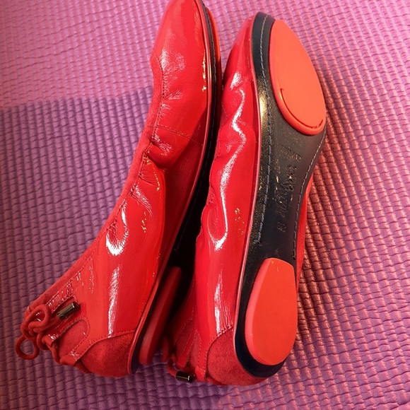 Maria Sharapova by Cole Haan: Ballet Flat w Nike Air cushion. Size 6.5 Red - Picture 7 of 12